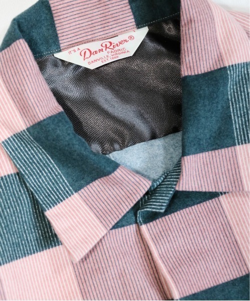 C.E.L.STORE（セルストア）の「DAN RIVER/ダンリバー CHECK BOX SHIRTS チェックボックスシャツユニセックス（シャツ/ブラウス・メンズ・ブラウン/ピンク・MEDIUM/LARGE）」の15枚目の写真