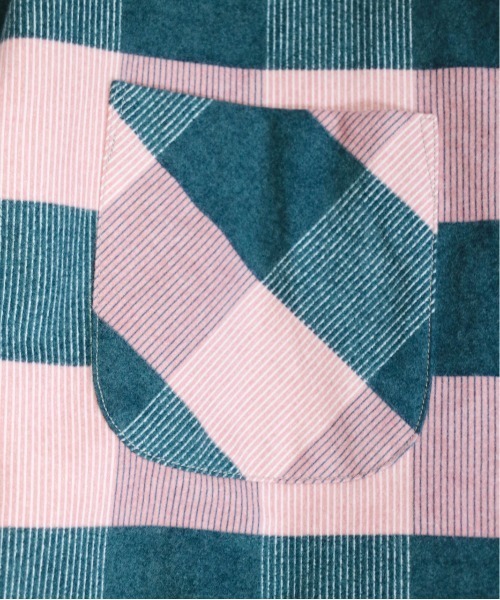 C.E.L.STORE（セルストア）の「DAN RIVER/ダンリバー CHECK BOX SHIRTS チェックボックスシャツユニセックス（シャツ/ブラウス・メンズ・ブラウン/ピンク・MEDIUM/LARGE）」の19枚目の写真