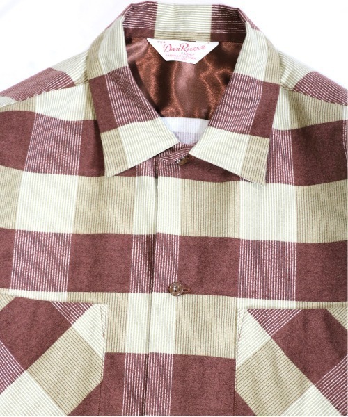 C.E.L.STORE（セルストア）の「DAN RIVER/ダンリバー CHECK BOX SHIRTS チェックボックスシャツユニセックス（シャツ/ブラウス・メンズ・ブラウン/ピンク・MEDIUM/LARGE）」の10枚目の写真