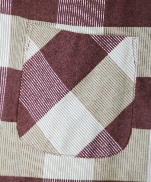 C.E.L.STORE（セルストア）の「DAN RIVER/ダンリバー CHECK BOX SHIRTS チェックボックスシャツユニセックス（シャツ/ブラウス・メンズ・ブラウン/ピンク・MEDIUM/LARGE）」の11枚目の写真