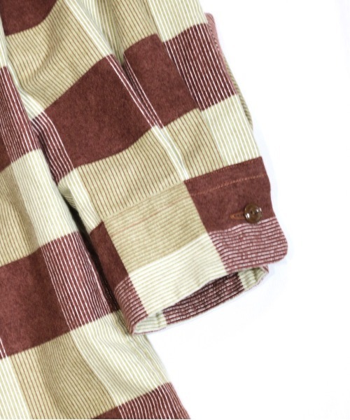 C.E.L.STORE（セルストア）の「DAN RIVER/ダンリバー CHECK BOX SHIRTS チェックボックスシャツユニセックス（シャツ/ブラウス・メンズ・ブラウン/ピンク・MEDIUM/LARGE）」の12枚目の写真