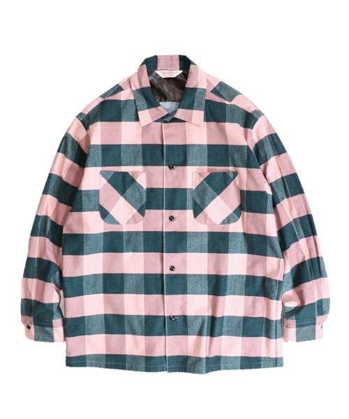 C.E.L.STORE（セルストア）の「DAN RIVER/ダンリバー CHECK BOX SHIRTS チェックボックスシャツユニセックス（シャツ/ブラウス・メンズ・ブラウン/ピンク・MEDIUM/LARGE）」の20枚目の写真