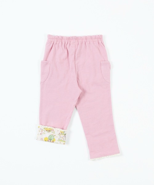KP(ケーピー)の「デニム風ニットツイル裾ロールアップ7分丈パンツ(100~130)(デニムパンツ・キッズ・ブルー系その他/ピンク/ブルー・110cm/100cm/120cm/130cm)」の22枚目の写真