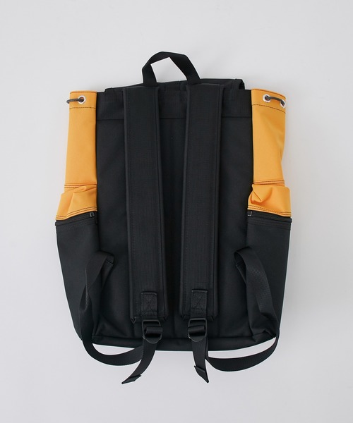 PORTER（ポーター）の「ポーター ユニオン リュックサック 782－08692 吉田カバン PORTER UNION メンズ レディース（バックパック/リュック・メンズ・イエロー/ブラック・FREE）」の6枚目の写真