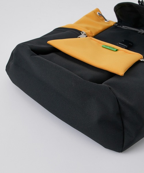 PORTER（ポーター）の「ポーター ユニオン リュックサック 782－08692 吉田カバン PORTER UNION メンズ レディース（バックパック/リュック・メンズ・イエロー/ブラック・FREE）」の7枚目の写真