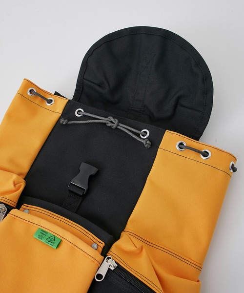 PORTER（ポーター）の「ポーター ユニオン リュックサック 782－08692 吉田カバン PORTER UNION メンズ レディース（バックパック/リュック・メンズ・イエロー/ブラック・FREE）」の8枚目の写真