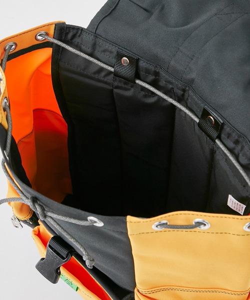 PORTER（ポーター）の「ポーター ユニオン リュックサック 782－08692 吉田カバン PORTER UNION メンズ レディース（バックパック/リュック・メンズ・イエロー/ブラック・FREE）」の3枚目の写真