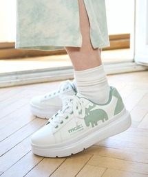 moz（モズ）の「moz(モズ)厚底ビックロゴスニーカー（スニーカー）」