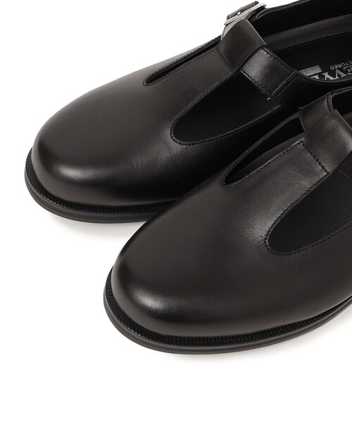 ニックネームは山幸　25㎝エバゴス メタリックレザー Tストラップシューズ 25㎝ エバゴス メタリックレザー Tストラップシューズ シューシャ