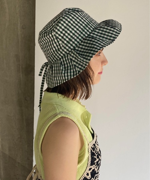 Casselini（キャセリーニ）の「Casselini(キャセリーニ)リボンハット（ハット・レディース・ブラック/ブラウン/グリーン/サックスブルー/オレンジ・FREE）」の15枚目の写真