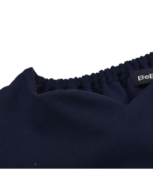 BeBe(ベベ)の「BeBe/ポンチ ギンガム チェック ドッキング ワンピース (90~150cm)(ワンピース・キッズ・ブルー系その他・140/90/120/150/110/100/130)」の5枚目の写真