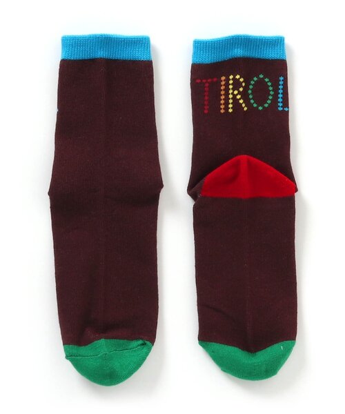 F.O.KIDS（エフオーキッズ）の「チロルチョコ　ソックス（ソックス/靴下・キッズ・オレンジ/ブラウン/オフホワイト・15 /18/21）」の7枚目の写真