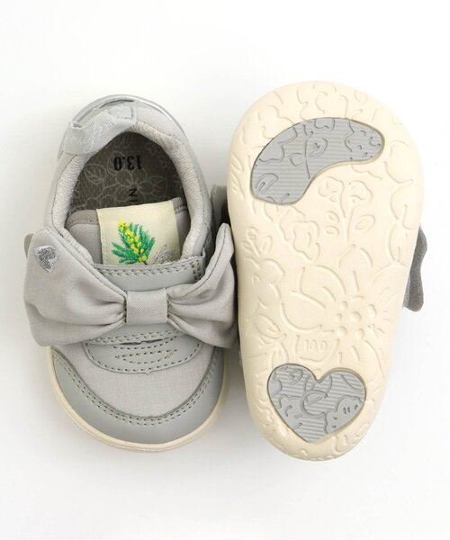 IFME(イフミー)の「IFME CALIN B WFS シューズ(スニーカー・キッズ・ピンク/グレー/ベージュ・15 /14/13)」の10枚目の写真