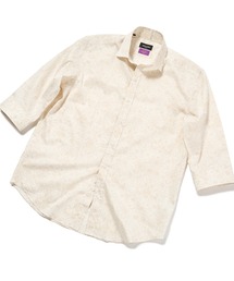 【Liberty/リバティ】フラワープリント七分袖シャツ