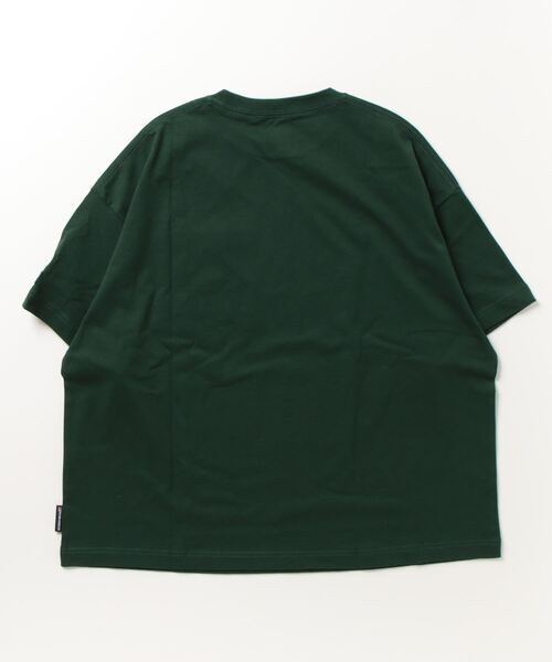 DC（ディーシー）の「DC/ディーシー  オーバーサイズ ポケットTシャツ/ワンポイント ドロップショルダー クルーネックTシャツ/DST231042（Tシャツ/カットソー・メンズ・グリーン/ホワイト/ブラック・M/L/2XL/XL）」の4枚目の写真