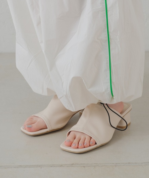 Kastane（カスタネ）の「【DISCUS別注】ナイロンジョガーパンツ（その他パンツ・レディース・ホワイト/チャコールグレー/レッド・1/2）」の21枚目の写真