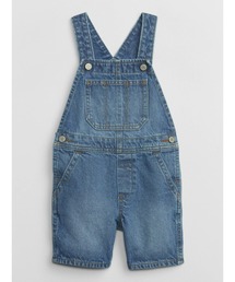 デニムオーバーオール　gap BRUNOホットプレート GAP（ギャップ）の「ウォッシュウェル デニムショートオール