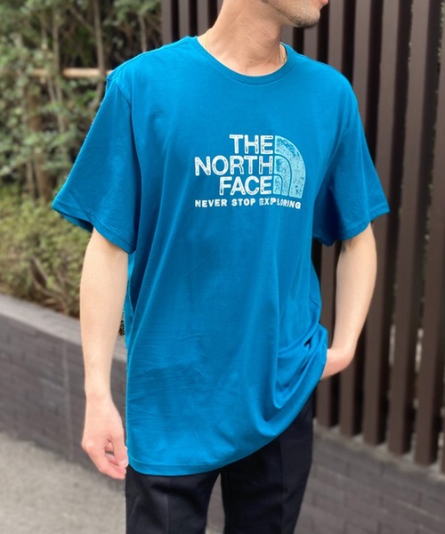tシャツ 「THE NORTH FACE」ノースフェイス  M S/S RUST 2 TEE ロゴTシャツ NF0A4M68 レディース メンズ THE NORTH FACE tシャツ 「THE FACE」ノースフェイス M S/S RUST