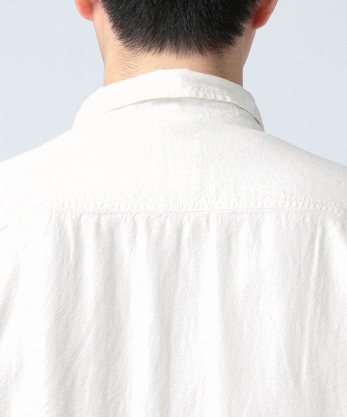 BAYFLOW(ベイフロー)の「リネン/レーヨンカラーシャツ(シャツ/ブラウス・メンズ・オフホワイト/グリーン/ブルー/オレンジ・SMALL/MEDIUM/LARGE)」の19枚目の写真