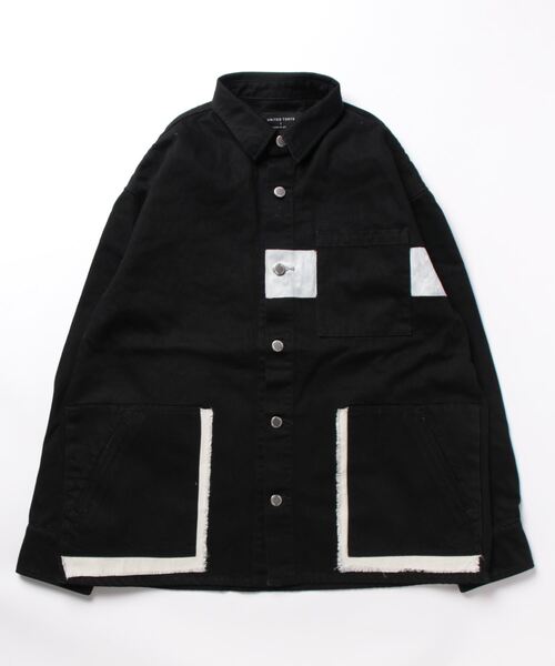 UNITED TOKYO(ユナイテッドトウキョウ)の「13oz バイカラーデニムジャケット(デニムジャケット・メンズ・インディゴブルー/ブラック・2/1)」の15枚目の写真