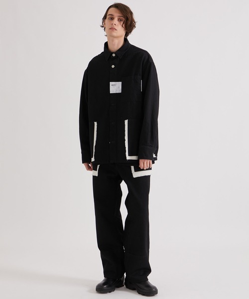 UNITED TOKYO(ユナイテッドトウキョウ)の「13oz バイカラーデニムジャケット(デニムジャケット・メンズ・インディゴブルー/ブラック・2/1)」の3枚目の写真