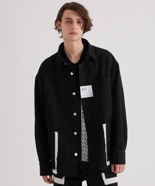 UNITED TOKYO(ユナイテッドトウキョウ)の「13oz バイカラーデニムジャケット(デニムジャケット・メンズ・インディゴブルー/ブラック・2/1)」の13枚目の写真