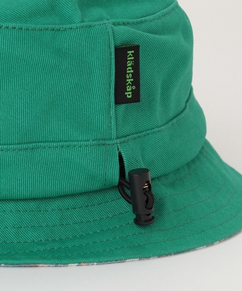 kladskap（クレードスコープ）の「ロゴ×恐竜バケットハット（キャップ・キッズ・グリーン/ベージュ・L/S/M）」の11枚目の写真