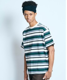 PENNEY'S / ペニーズ THE FOX MULTI BORDER TEE フォックス マルチボーダーTEE