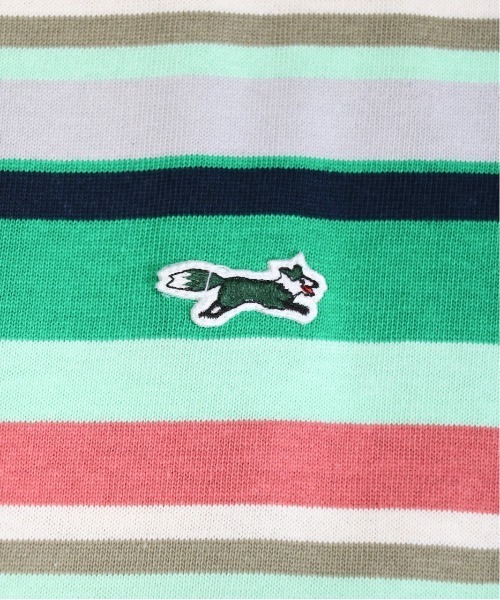 PENNEYS(ぺニーズ)の「PENNEY'S / ペニーズ THE FOX MULTI BORDER TEE フォックス マルチボーダーTEE(Tシャツ/カットソー・メンズ・グリーン/モカ/ライトグリーン/ベージュ系・LARGE/MEDIUM/X-SMALL)」の22枚目の写真