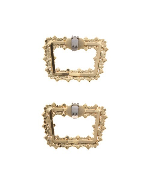 RANDA(ランダ)の「ビジュー×パールシューズクリップ/2個1組(シューズアクセサリー・レディース・シルバー/ゴールド・フリー)」の3枚目の写真