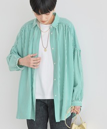AMERICAN HOLIC | バックオープンギャザーチュニック(チュニック)