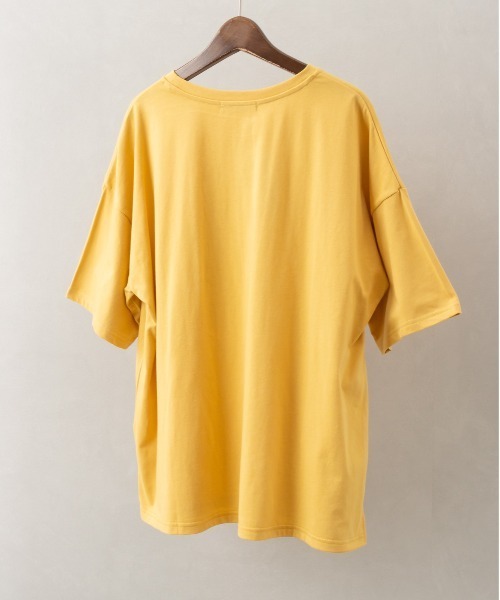 SpRay（スプレイ）の「レトロＢＯＹビッグＴシャツ（Tシャツ/カットソー・レディース・オートミール/スミクロ/イエロー/アイボリー/オフホワイト・FREE）」の11枚目の写真
