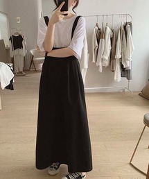 オールインワン ワイドパンツサロペット
