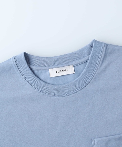 PLUS ONE（プラスワン）の「【PLUS ONE】吸水速乾Tシャツ（Tシャツ/カットソー・メンズ・ブルー/ブラック/ピンク/ホワイト・M/S/L/XL）」の6枚目の写真