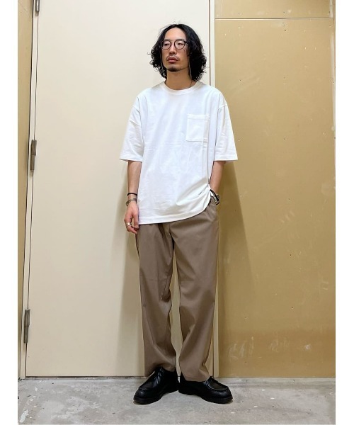 PLUS ONE（プラスワン）の「【PLUS ONE】吸水速乾Tシャツ（Tシャツ/カットソー・メンズ・ブルー/ブラック/ピンク/ホワイト・M/S/L/XL）」の10枚目の写真