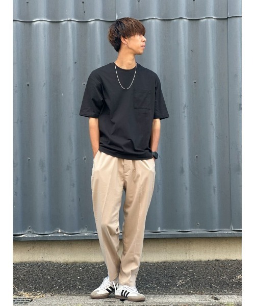 PLUS ONE（プラスワン）の「【PLUS ONE】吸水速乾Tシャツ（Tシャツ/カットソー・メンズ・ブルー/ブラック/ピンク/ホワイト・M/S/L/XL）」の15枚目の写真