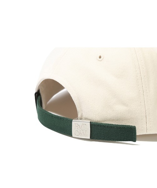 ROMANTIC CROWN(ロマンティッククラウン)の「A'GEM/9 × .kom『ROMANTIC CROWN/ロマンティッククラウン』BOLD LOGO BALL CAP/ボールドロゴ CAP(キャップ・レディース・ネイビー/グリーン・FREE)」の11枚目の写真