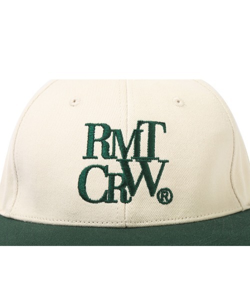 ROMANTIC CROWN(ロマンティッククラウン)の「A'GEM/9 × .kom『ROMANTIC CROWN/ロマンティッククラウン』BOLD LOGO BALL CAP/ボールドロゴ CAP(キャップ・レディース・ネイビー/グリーン・FREE)」の14枚目の写真