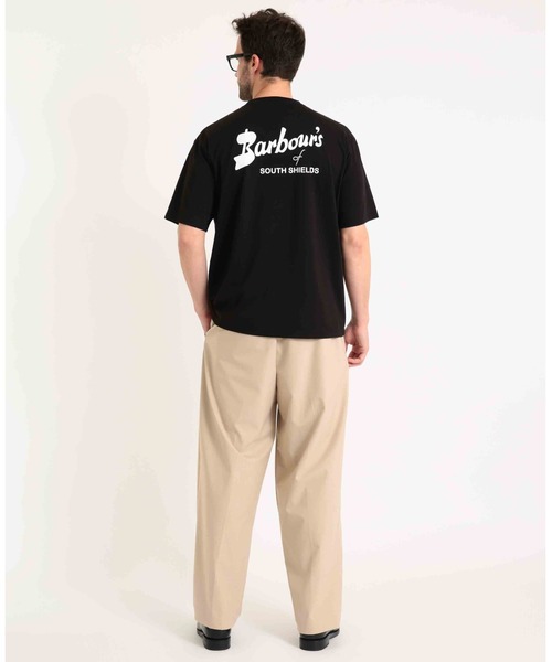 Barbour（バブアー）の「"JAPAN LIMITED" バックプリント オールドロゴ Ｔシャツ（オーバーサイズフィット）（Tシャツ/カットソー・メンズ・ホワイト/ブラック/グリーン/ライトブルー・L/XL/S/M）」の15枚目の写真