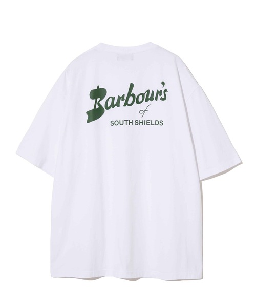 Barbour（バブアー）の「"JAPAN LIMITED" バックプリント オールドロゴ Ｔシャツ（オーバーサイズフィット）（Tシャツ/カットソー・メンズ・ホワイト/ブラック/グリーン/ライトブルー・L/XL/S/M）」の10枚目の写真