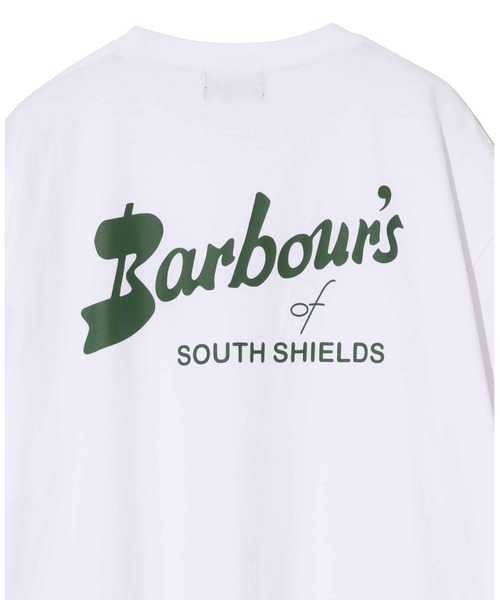 Barbour（バブアー）の「"JAPAN LIMITED" バックプリント オールドロゴ Ｔシャツ（オーバーサイズフィット）（Tシャツ/カットソー・メンズ・ホワイト/ブラック/グリーン/ライトブルー・L/XL/S/M）」の12枚目の写真