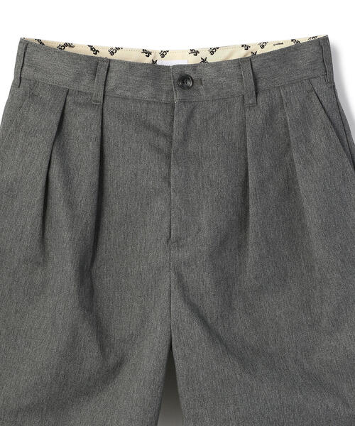 schott(ショット)の「Schott/ショット/DOUBLE PLEATED TC SHORTS/ダブルプリーツ T/C ショーツ(その他パンツ・メンズ・グレー/キナリ/カーキ/ブラック/モスグリーン・M/XL/L/S)」の15枚目の写真