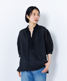 collex（コレックス）の「リバティプリントビッグシルエットシャツ 