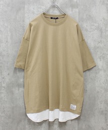 フェイクレイヤード　ちょいBIG無地T