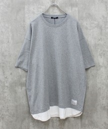 フェイクレイヤード ちょいBIG無地T