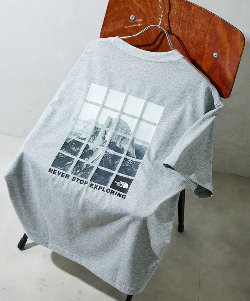 THE NORTH FACE（ザノースフェイス）の「【THE NORTH FACE / ノースフェイス】Half Dome Window Tシャツ（Tシャツ/カットソー・メンズ・ブラック/グレー/ホワイト・MEDIUM/LARGE/X-LARGE）」の3枚目の写真