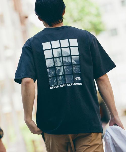 THE NORTH FACE（ザノースフェイス）の「【THE NORTH FACE / ノースフェイス】Half Dome Window Tシャツ（Tシャツ/カットソー・メンズ・ブラック/グレー/ホワイト・MEDIUM/LARGE/X-LARGE）」の10枚目の写真