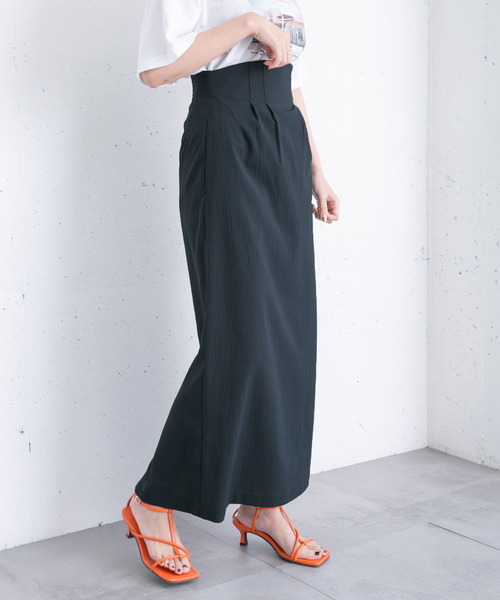 KATIE ケイティ cafe chic ハイウエスト スカート アンゴラ KATIE ケイティ cafe chic ハイウエスト スカート アンゴラ - メルカリ