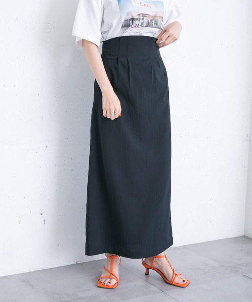 KATIE ケイティ cafe chic ハイウエスト スカート アンゴラ KATIE ケイティ cafe chic ハイウエスト スカート アンゴラ KATIE