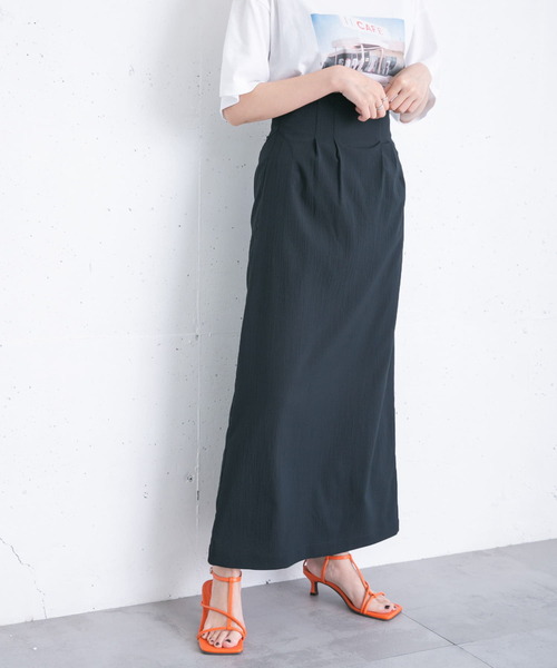 セール】ハイウエストIラインスカート（スカート）｜KBF（ケイビーエフ